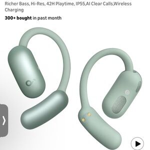 Anker Soundcore Aerofit 2 Earbuds - Mint Green